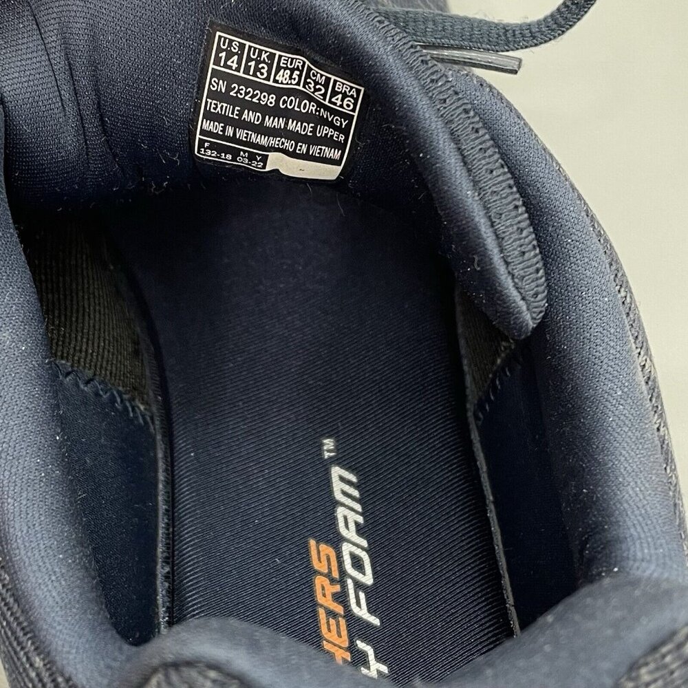 Skechers Track Front Runner Sneakers Shoes Running Athletic Blue Mens 14 - Picture 14 of 14